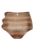 Tejada Embroidered Bottom / Gold - Nude